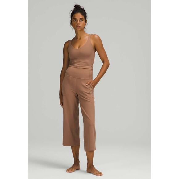 Lululemon Align High-Rise Wide Leg Crop 23" cacao - Picture 4 of 4
